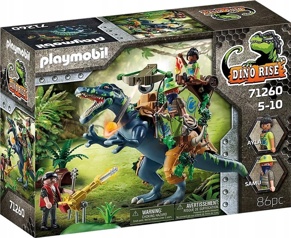 Figurka Playmobil Figurki DINO Rise 71260 Spinozaur