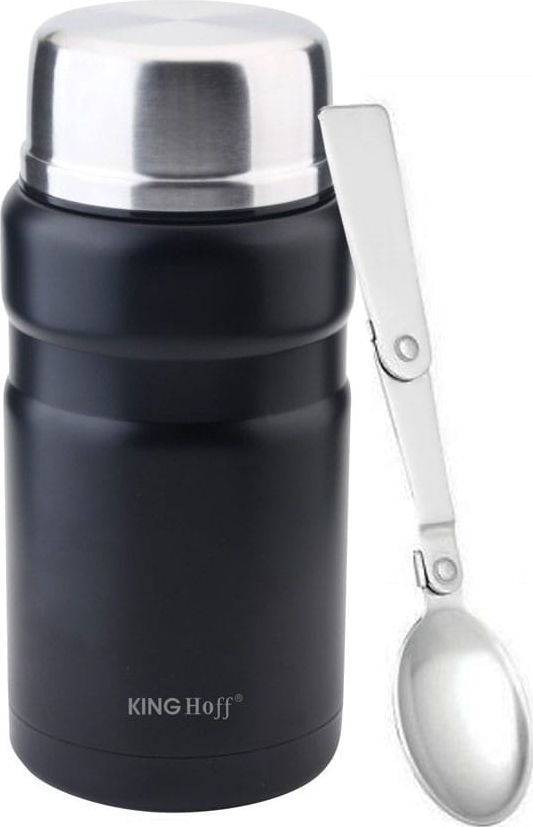 KingHoff Termos obiadowy KH-1460 0.75 l Czarny