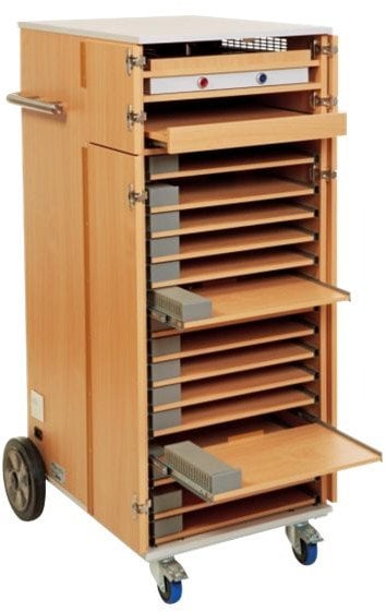 ALSO EduCenter Cart 16 Notebooks - Notebookwagen f�r bis zu 16 Ger�te mit 39,6 cm/15,6 Zoll Bildschirmdiagonale