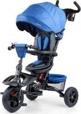 Milly Mally Rowerek trójkołowy Stanley Rubber Granatowo-Czarny