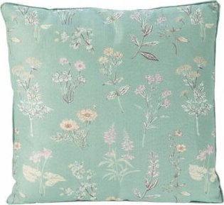 Poduszka dekoracyjna w kwiatowy wzór, 45 x 45 cm