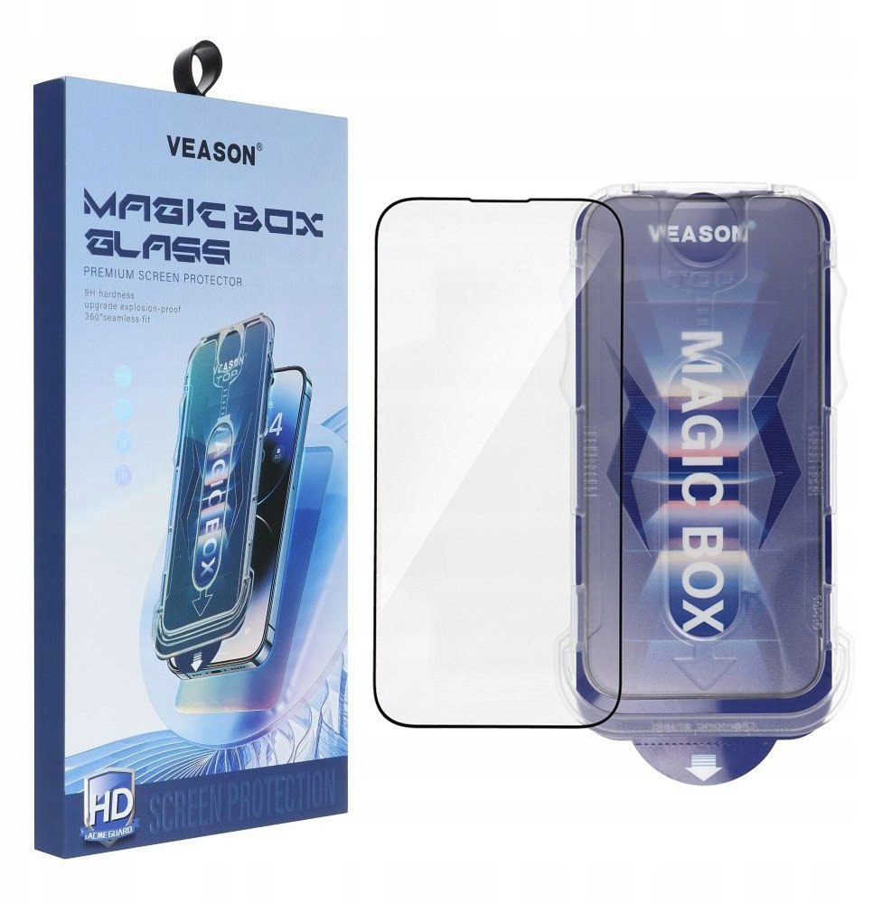 Szkło Hartowane do iPhone 15 , Braders E-Install szybka na cały ekran