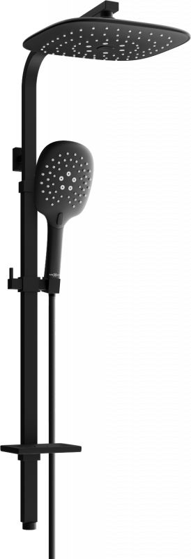 Zestaw prysznicowy Mexen Mexen Q22 kolumna prysznicowa czarna - 798222295-70