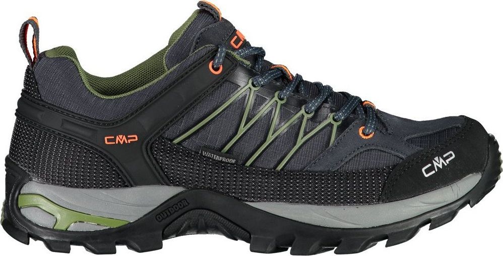 Buty trekkingowe męskie CMP Rigel Low Trekking Shoe Wp Antracite/Torba r. 43 (3Q13247-51UG)