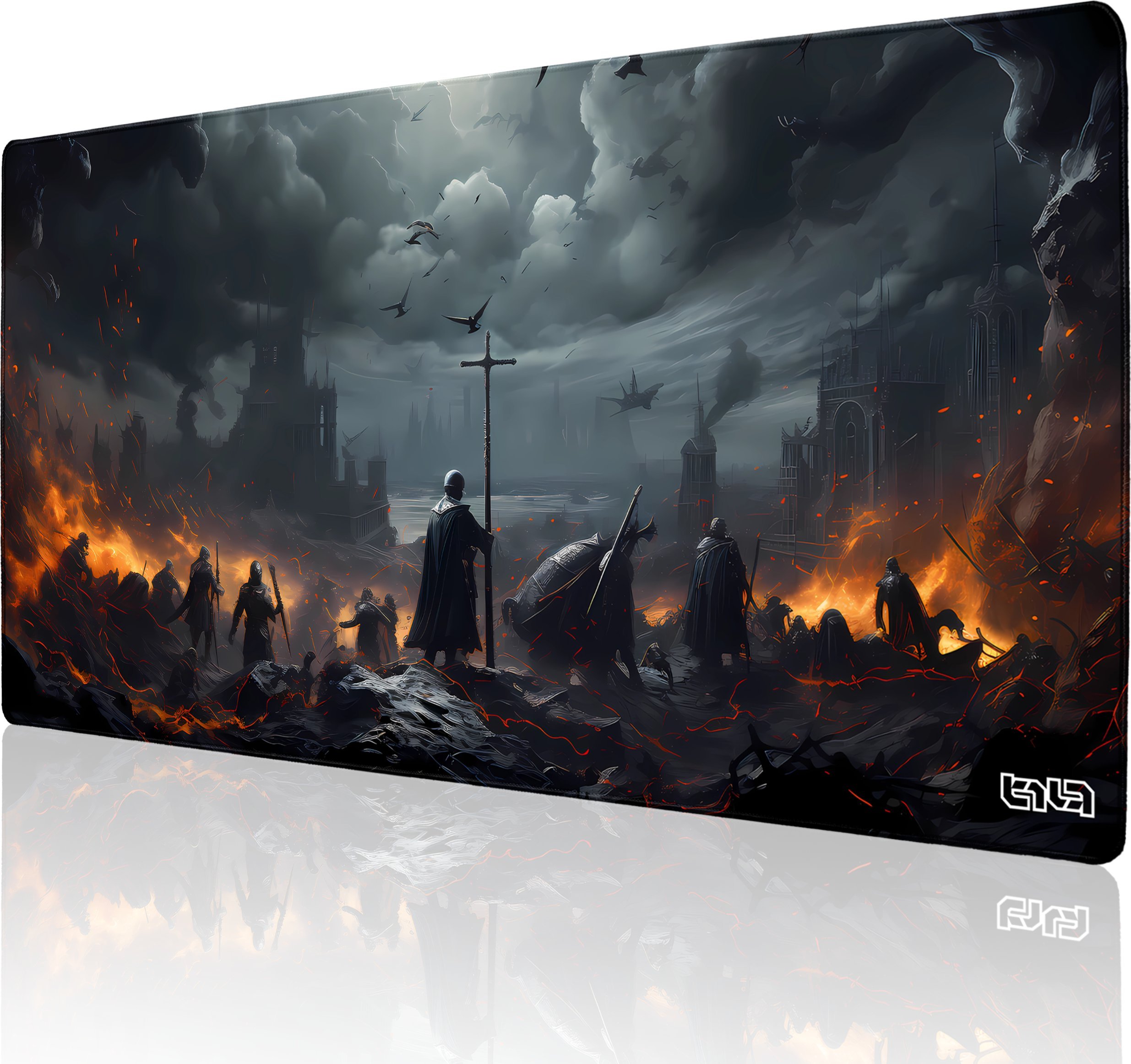 Podkładka Tilt PODKŁADKA POD KLAWIATURĘ Ocalali 100x50 TILT Wytrzymała XXL Duża Gamingowa