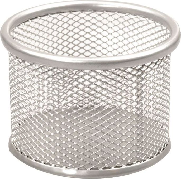 Tetis Przybornik okrągły średni TETIS srebrny Tetis