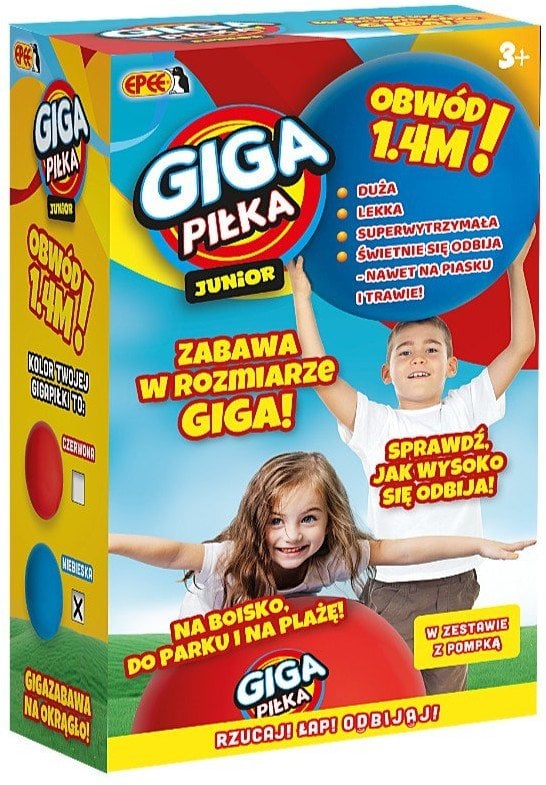 Giga Piłka Junior Czerwona Epee