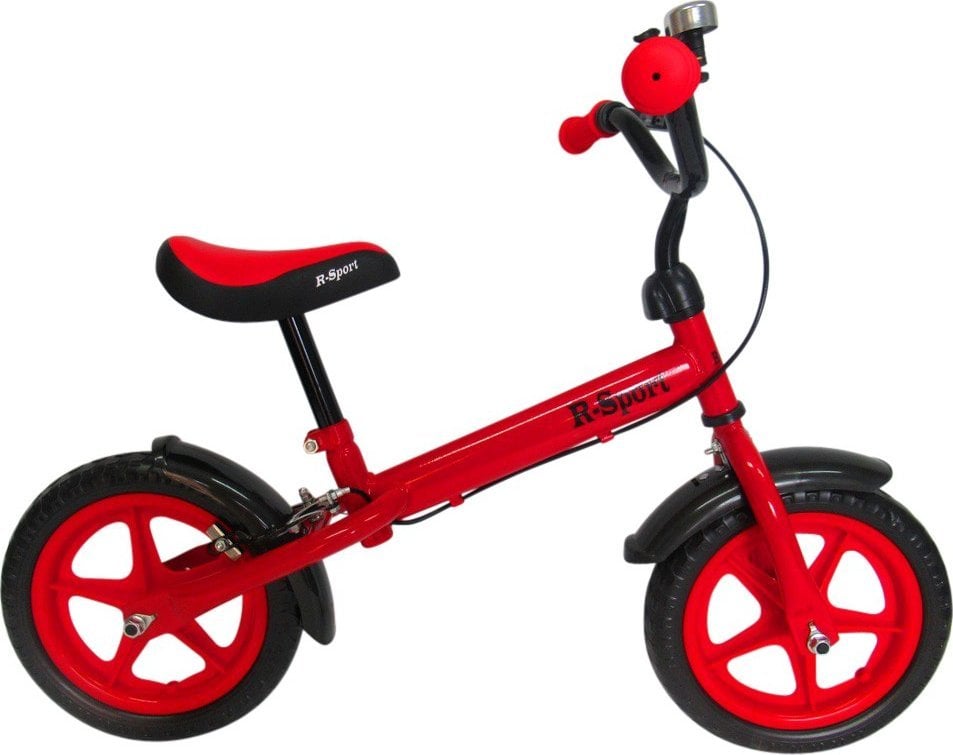 Rowerek biegowy R-Sport Rowerek biegowy R9 czerwony R-Sport 12'' hamulec, dzwonek