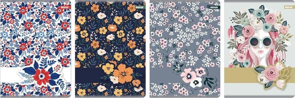 Beniamin Zeszyt A5/80K linia Flower (5szt)