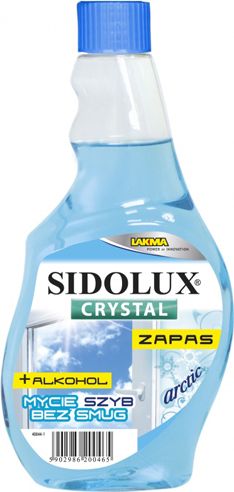 Sidolux Płyn do mycia szyb Crystal arctic 500ml uniwersalny