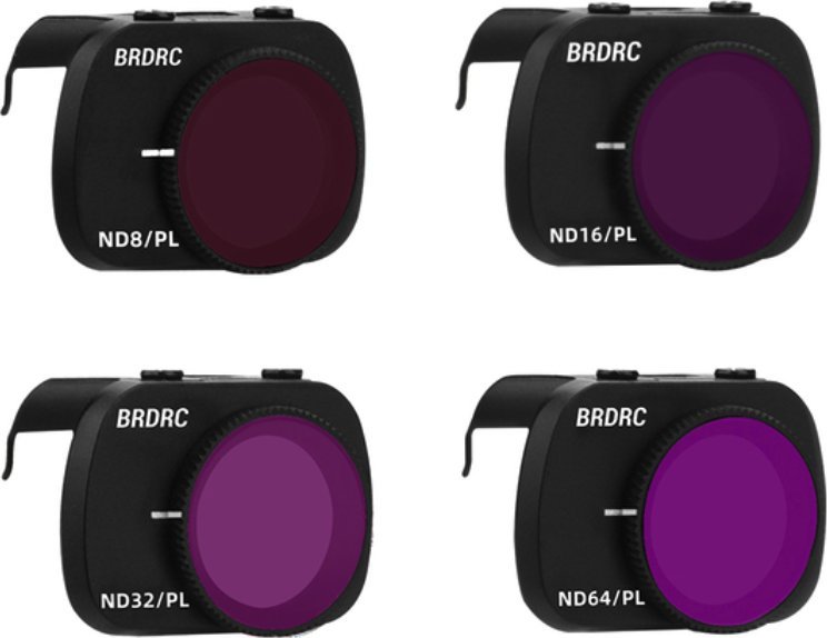 BRDRC FILTRY DO DJI MAVIC MINI 1 / 2 / SE - ND8PL / ND16PL / ND32PL / ND64PL