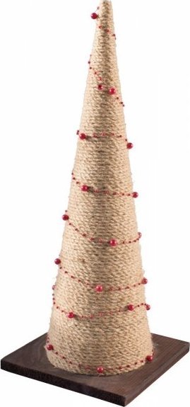 Choinka sznurkowa Beżowa