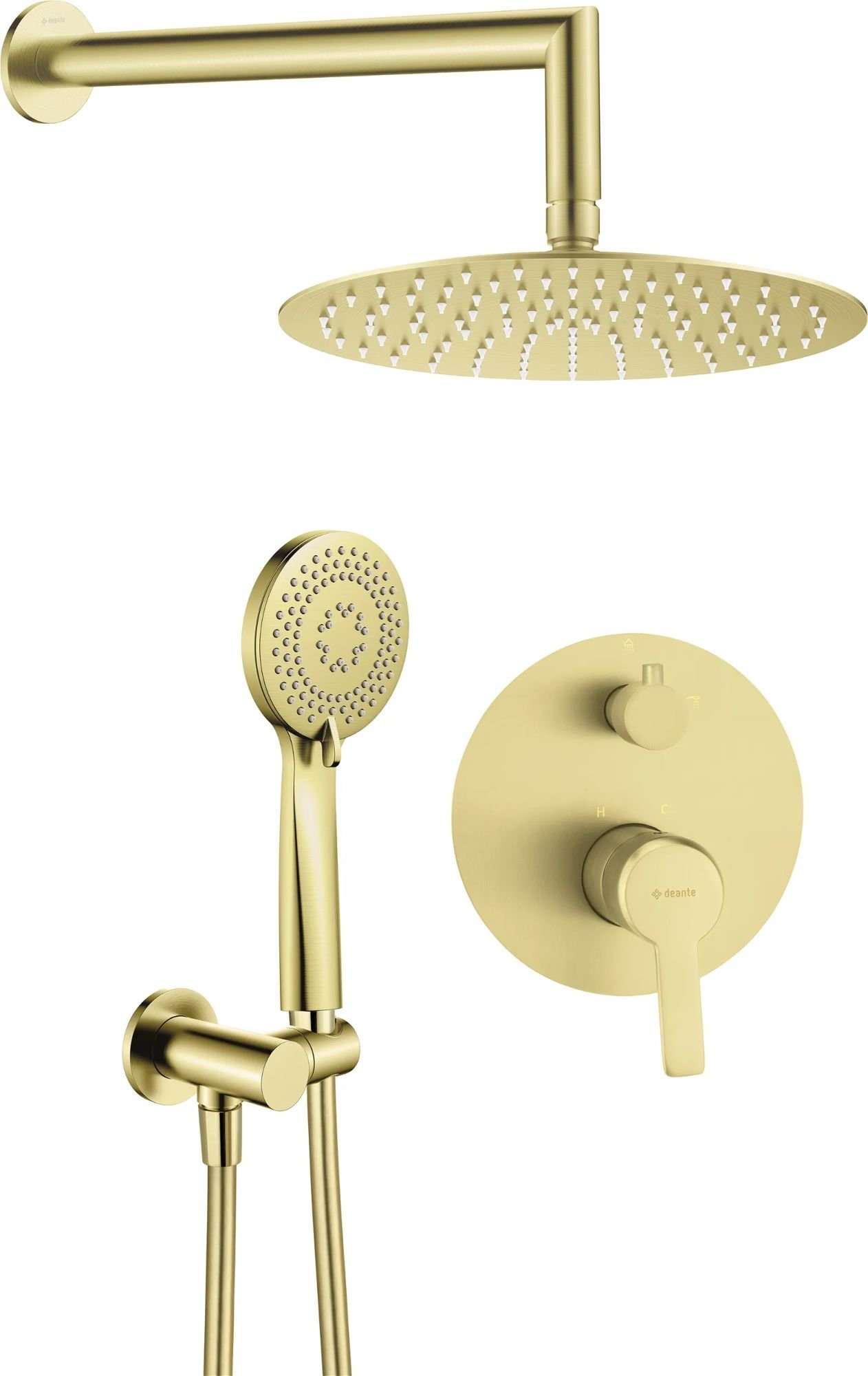 Zestaw prysznicowy Deante Zestaw prysznicowy podtynkowy