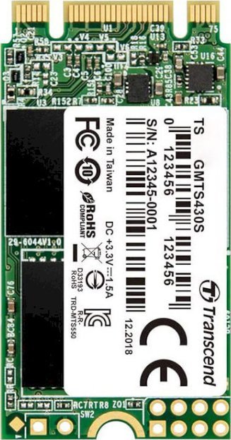 Dysk SSD Transcend 430S 1TB M.2 2242 SATA III (TS1TMTS430S)