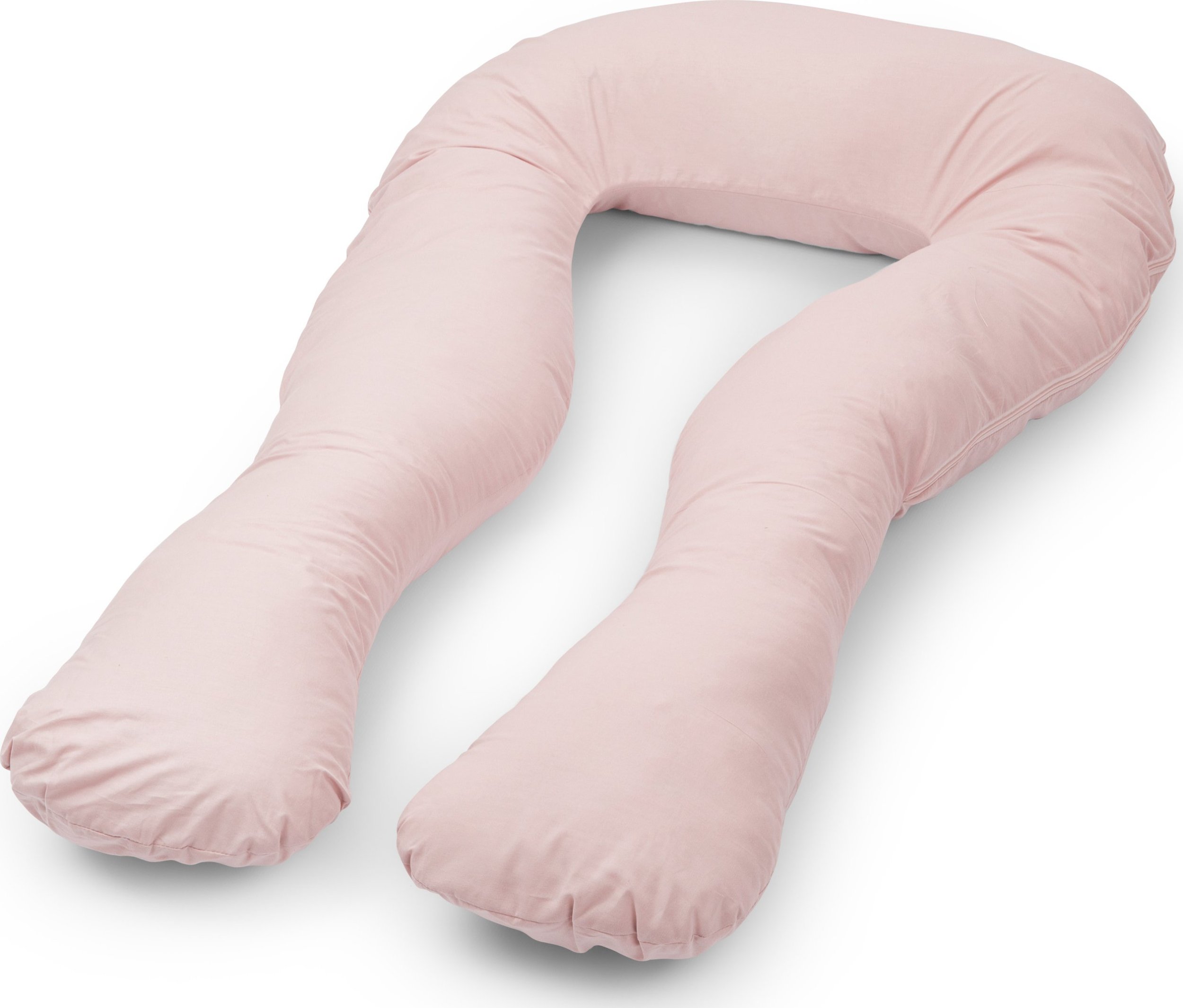Flumi Poduszka ciążowa do karmienia rogal typu U różowa