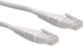 Roline ROLINE PatchCord UTP Kat.6 0.3m biały