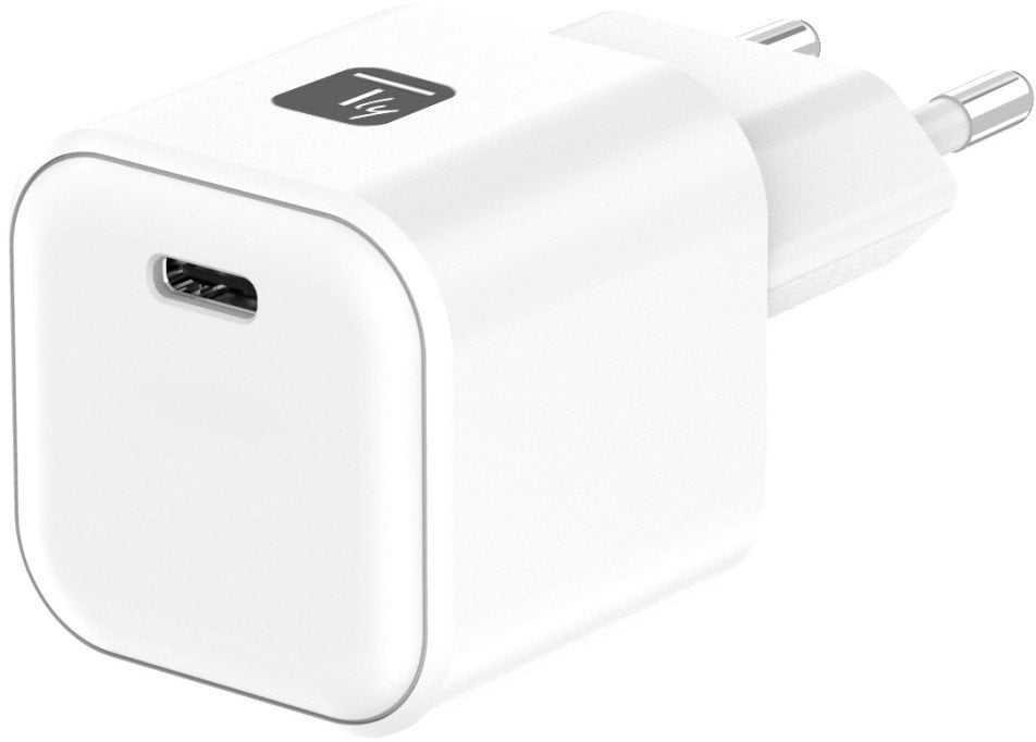 Ładowarka sieciowa GaN USB-C 65W PD3.0 PPS biała