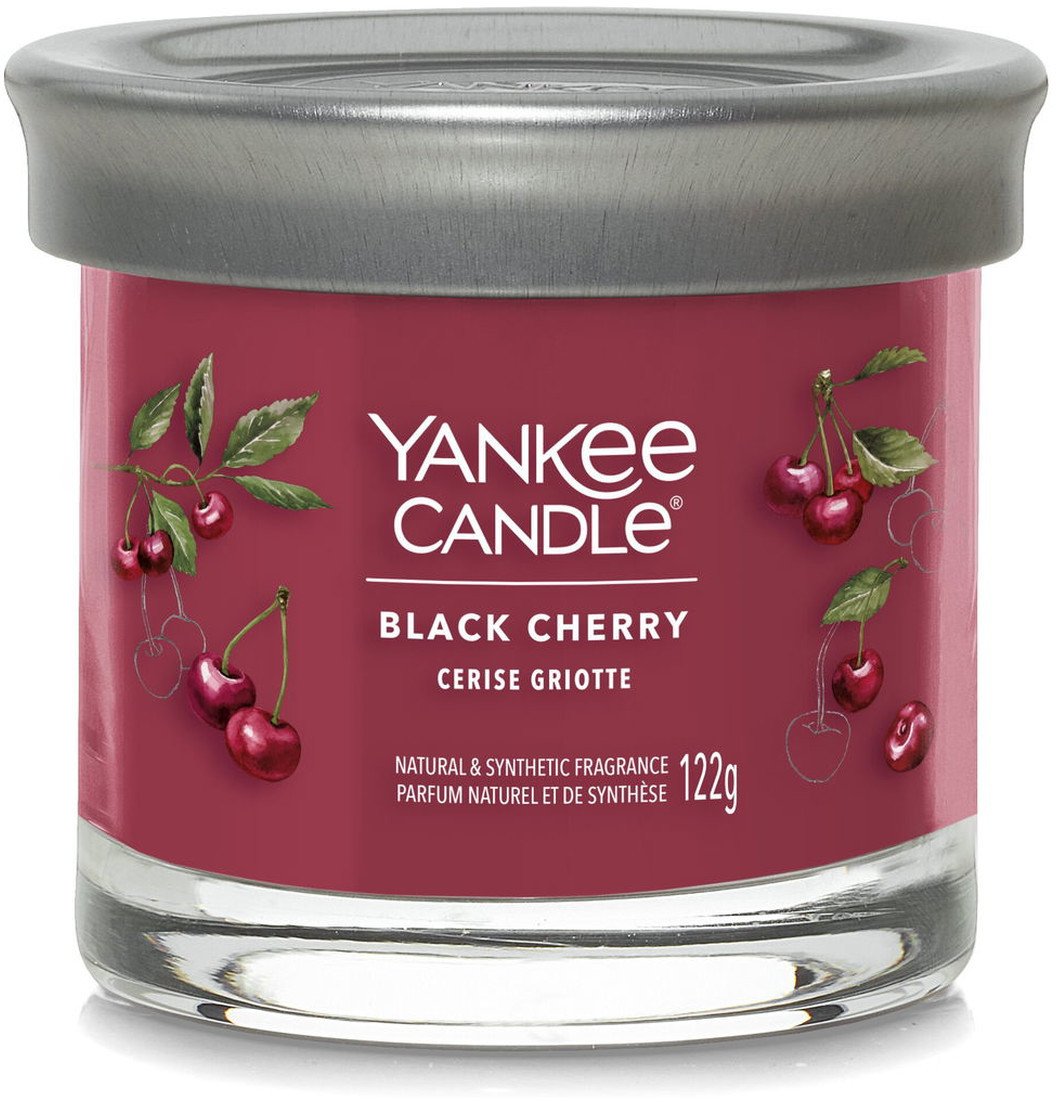 Yankee Candle Signature- Tumbler z 1 knotem Black Cherry, 122g