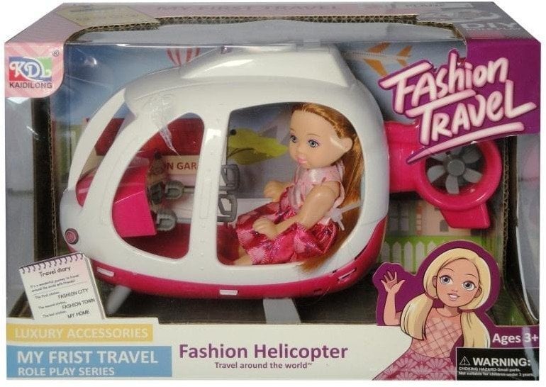 Lalka w helikopterze