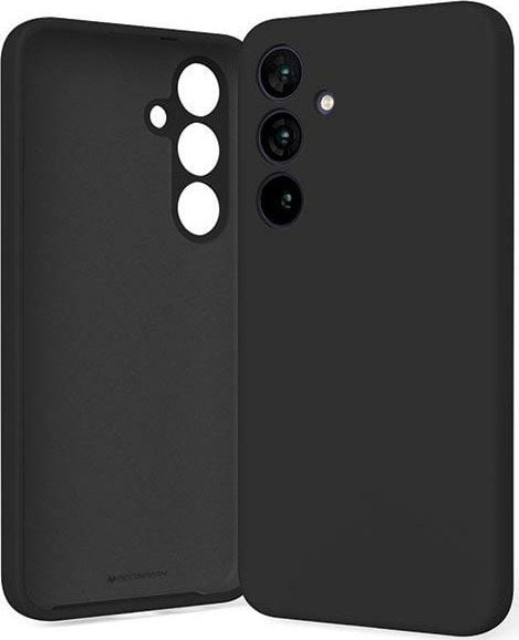 Mercury Mercury Silicone Case Samsung S24+ BLACK / CZARNY