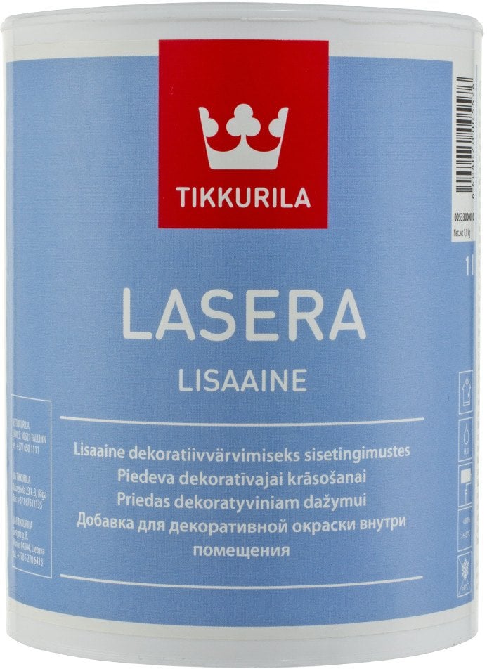 Tikkurila LASERA ADDITIVE 1 L WATER-BORNE