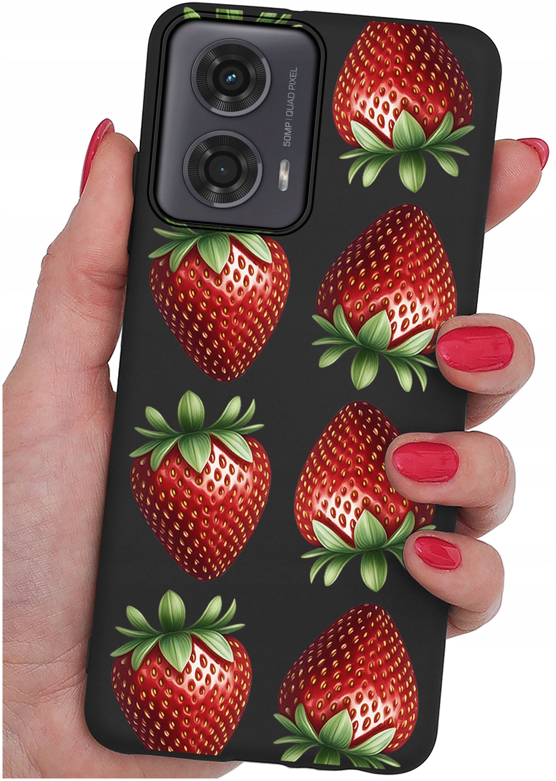 Etui do Motorola Moto G24 |G24 POWER |G04 |E14 WZORY |SILIKONOWE MATT SZKŁO