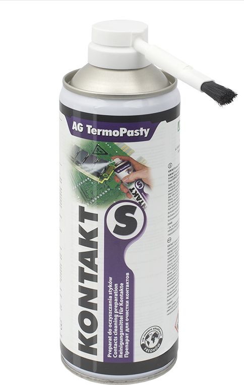 Techrebal KONTAKT S 400ML SZCZOTECZKA DO CZYSZCZENIA STYKÓW