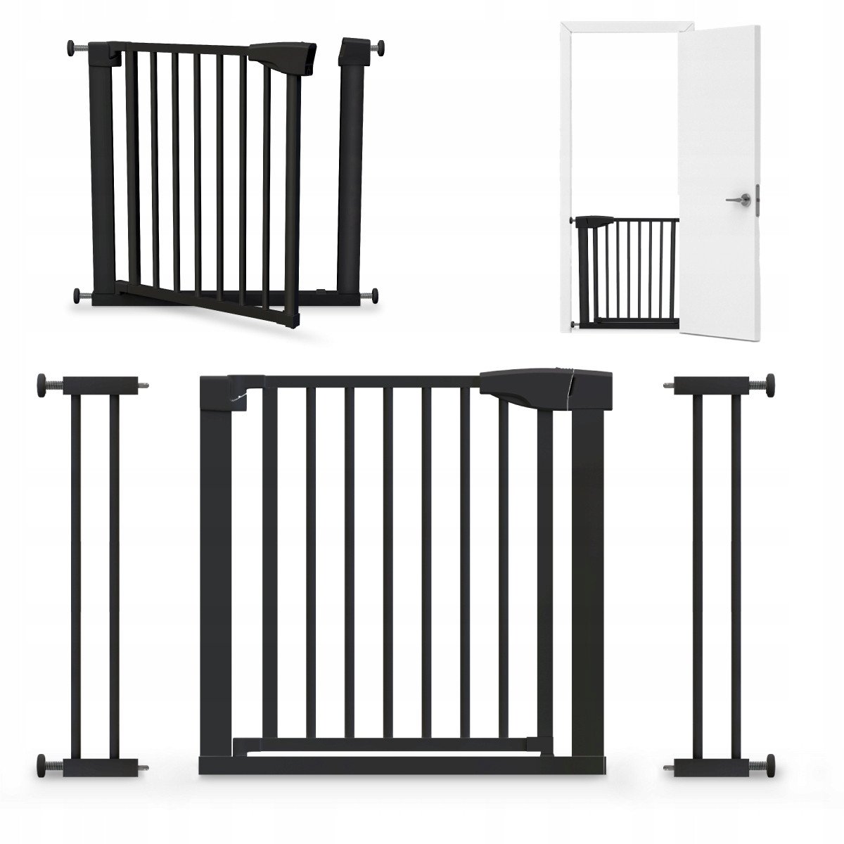 Barierka Rozporowa Zabezpieczająca Schody Drzwi