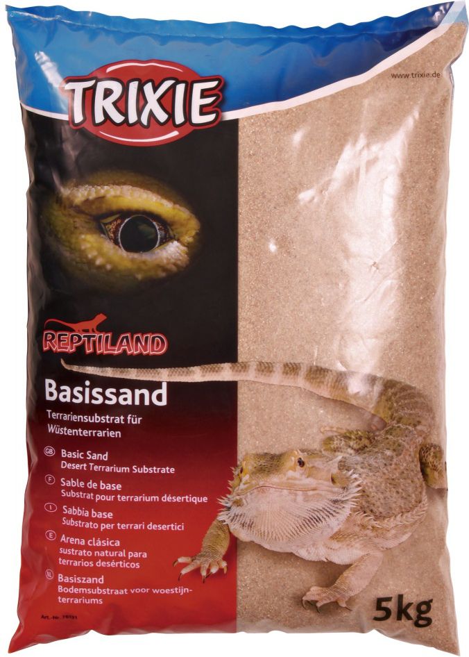 Trixie Piasek podstawowy do terrariów pustynnych 5 kg żółty