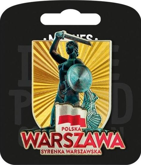 Pan Dragon Magnes I love Poland Warszawa ILP-MAG-A-WAR-20