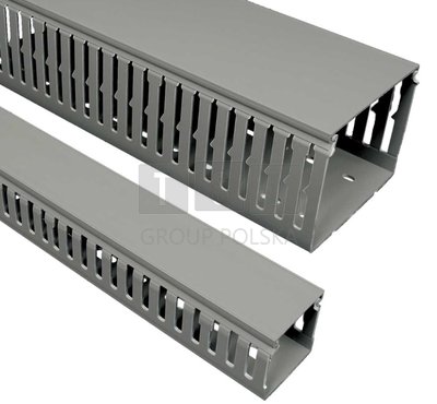 RK 30X30-LD Kanał grzebieniowy do rozdzielnic szary 2m RK 30X30-LD