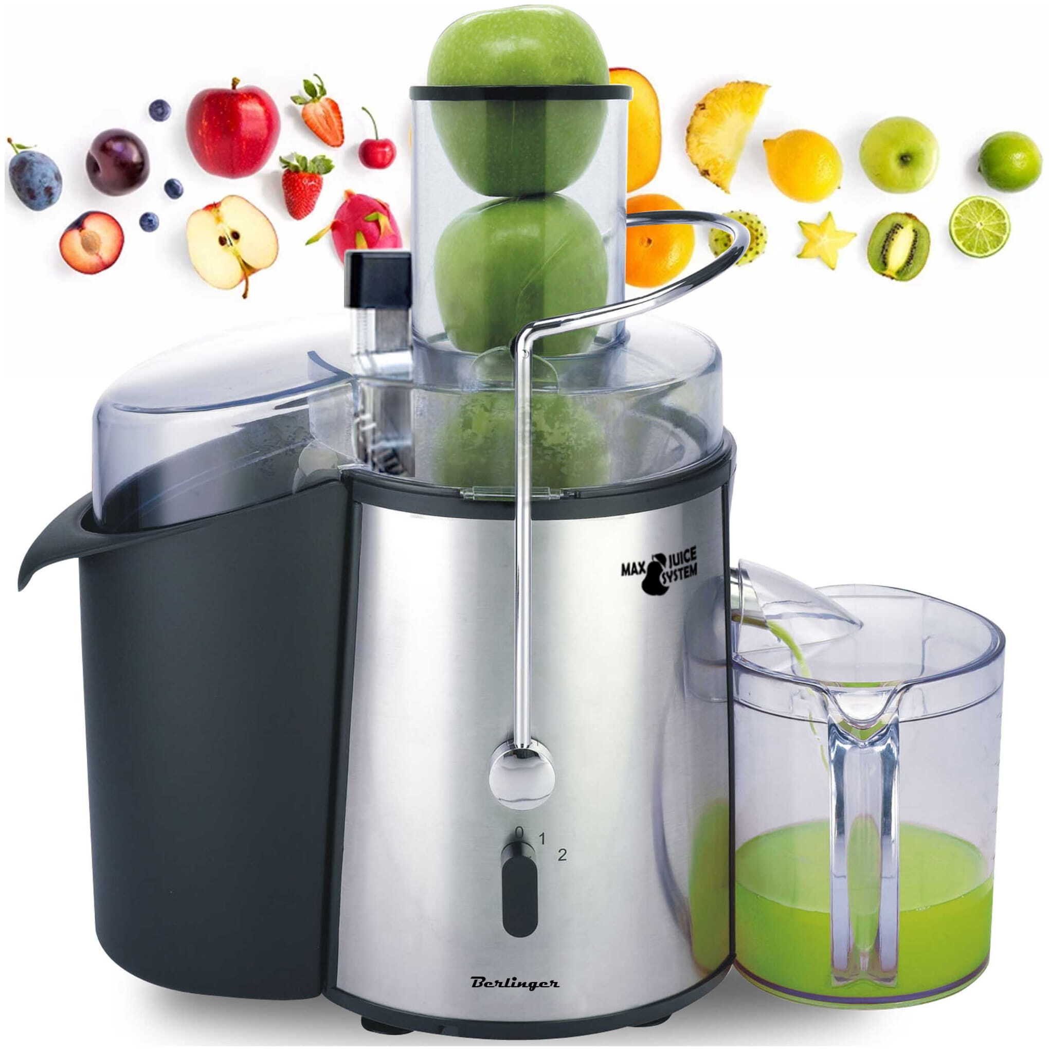 Sokowirówka Berlinger Sokowirówka 1450W | wyciskarka soków | wysoka moc | szeroki otwór | 2 prędkości
