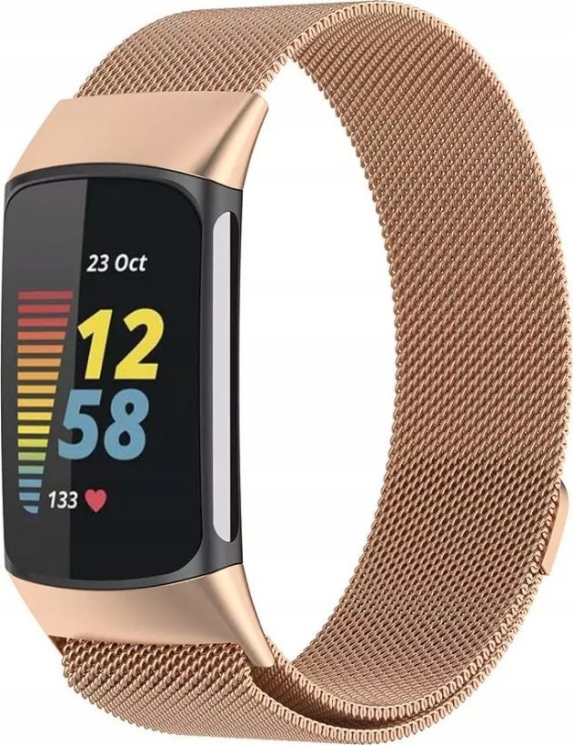 PASEK Bransoleta stalowa opaska do Fitbit Charge 5