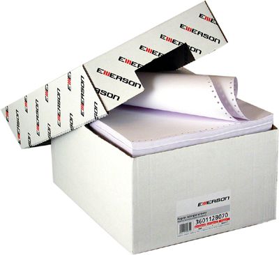 Emerson Papier do drukarki igłowej 1-wartswowy 360x12" 60g 2000 arkuszy