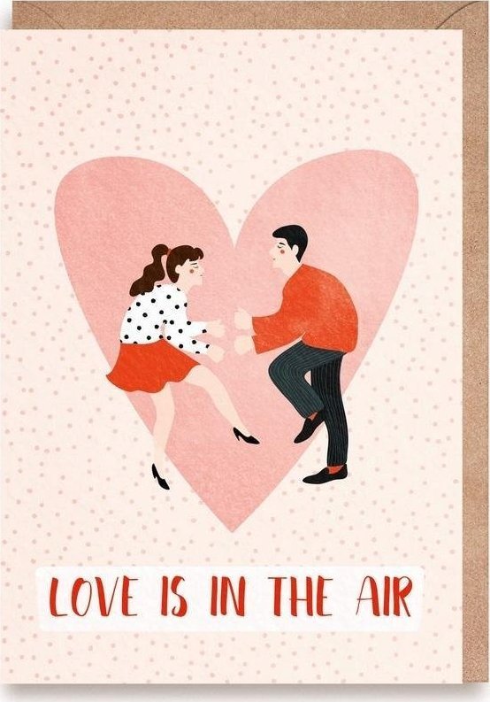 Cardie Walentynka Love is in the Air, eko koperta