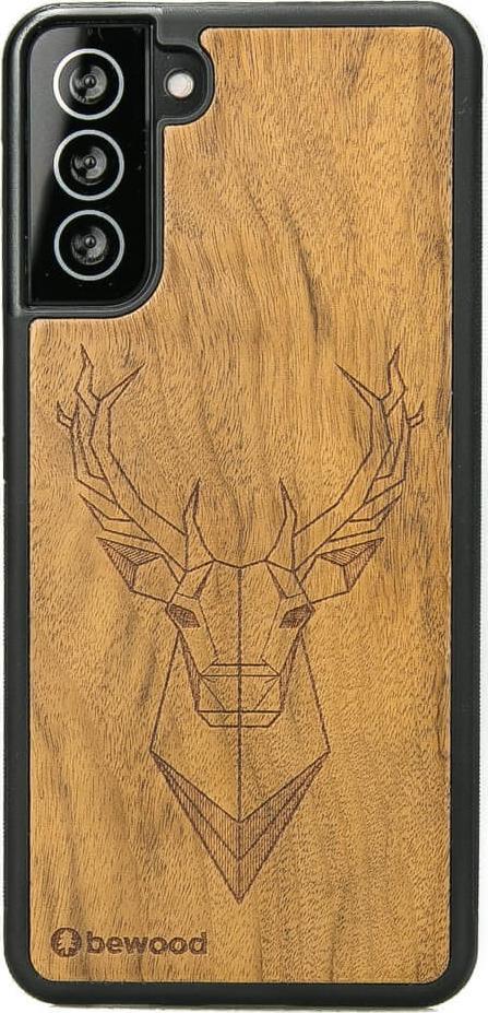 BeWood Drewniane Etui Samsung Galaxy S21 FE JELEŃ IMBUIA