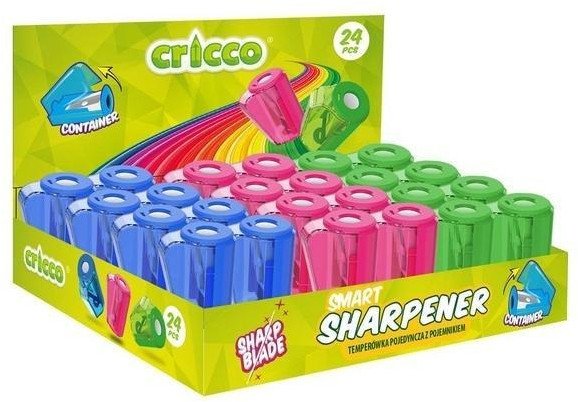 Temperówka Mini Smart z pojemnikiem (24szt)