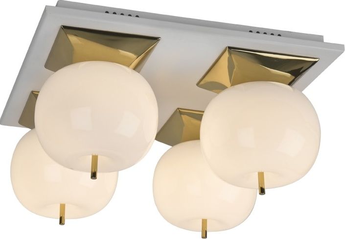 Lampa sufitowa Witek Home Lampa Jabłko MC5069-4GL złota