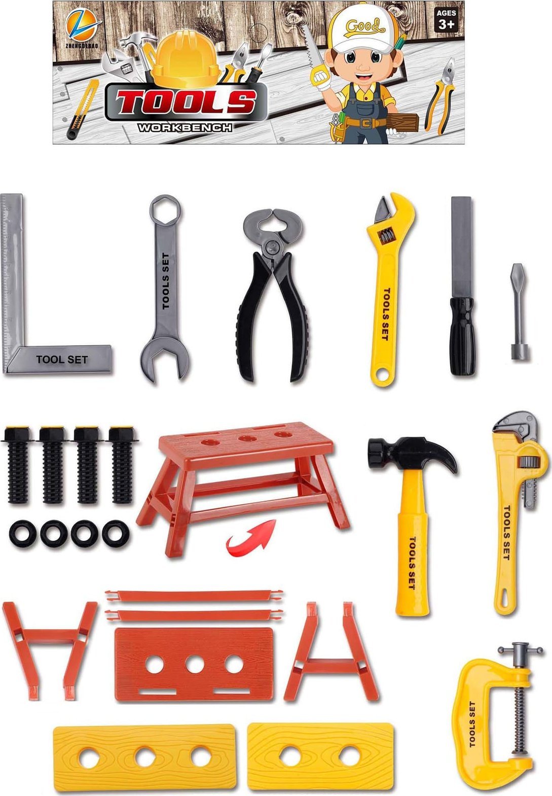 Trifox ZESTAW NARZĘDZI 24 ELEMENTY 1szt