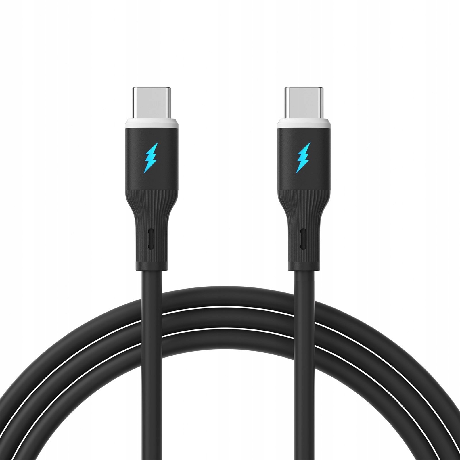 Kabel USB Akyga USB-C - USB-A 1 m Czarny (AK-USB-67)