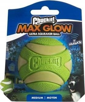 Chuckit! Chuckit! Max Glow Ultra Squeaker Ball Medium [43142]
