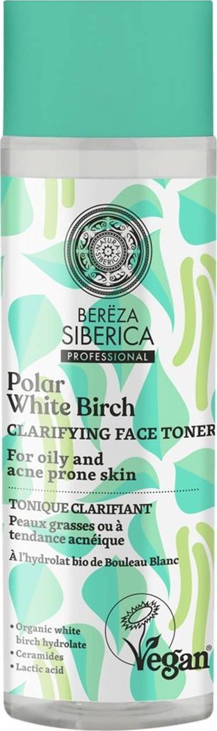 Natura Siberica Oczyszczający tonik do skóry tłustej oraz z tendencją do powstawania trądziku 200 ml