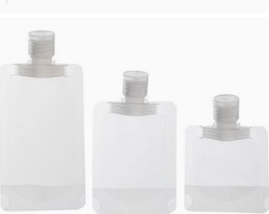 eCarla Zestaw 3 podróżnych woreczków na kosmetyki AK04