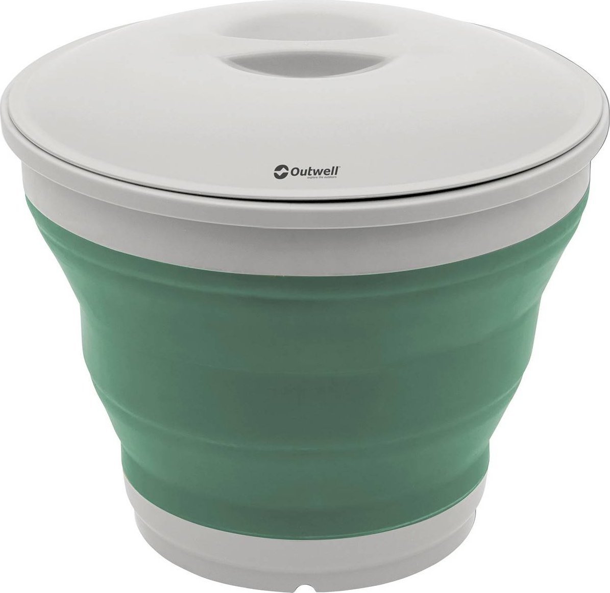 Outwell Wiadro Outwell Collaps Bucket w/lid - shadow green Uniwersalny