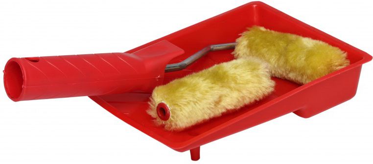 Pro-Line Zestaw malarski Mini wałek Syntex 10cm 2szt. + kuweta (41269)