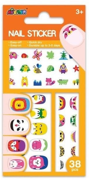 Mini naklejki na paznokcie Zwierzęta NA198173