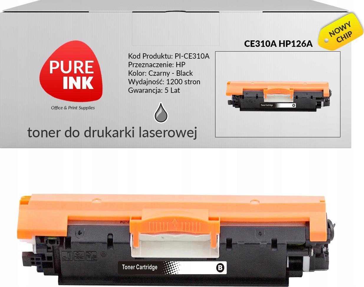 Toner Pureink Black Zamiennik 126A