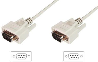 Digitus DB-9 - DB-9, 2m, Biały (AK-610107-020-E)