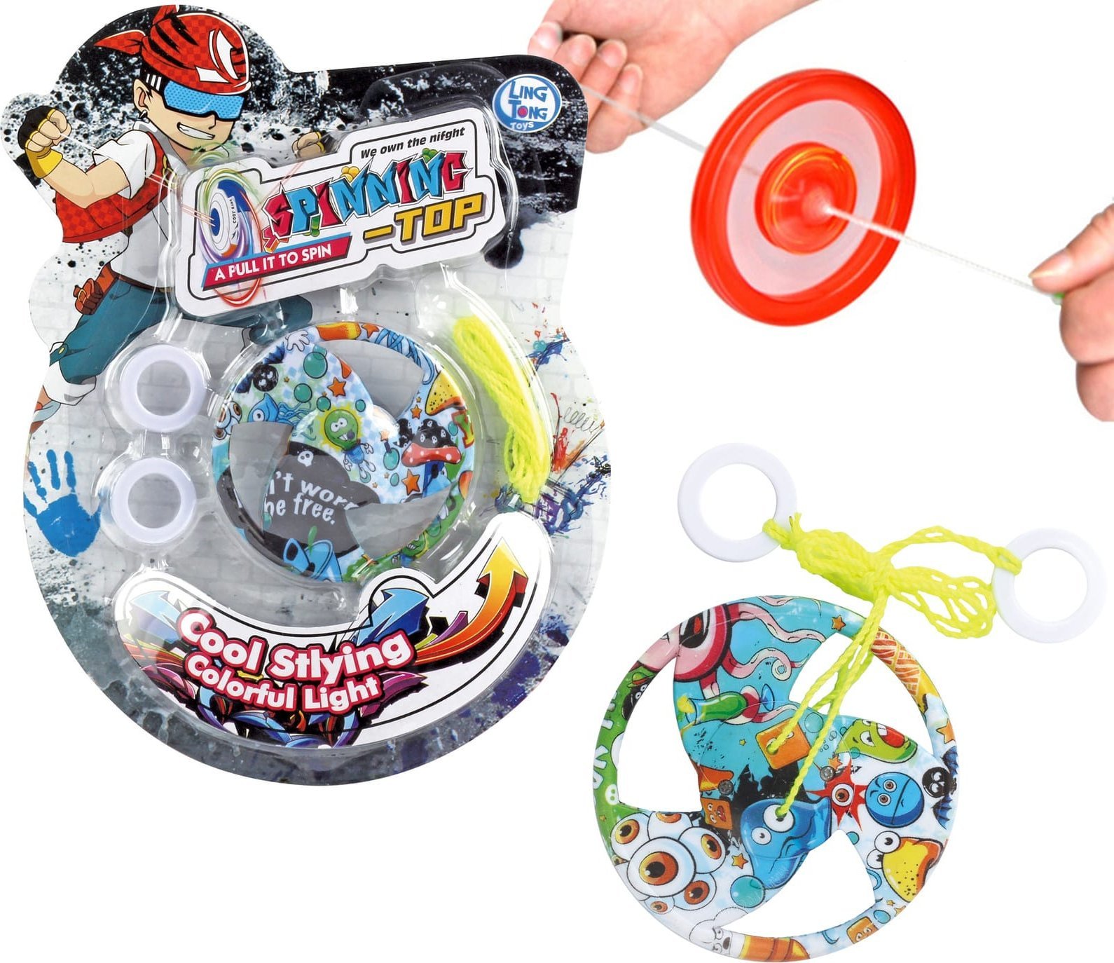 Trifox BĄCZEK WIRUJĄCY NA SZNURKU 1szt