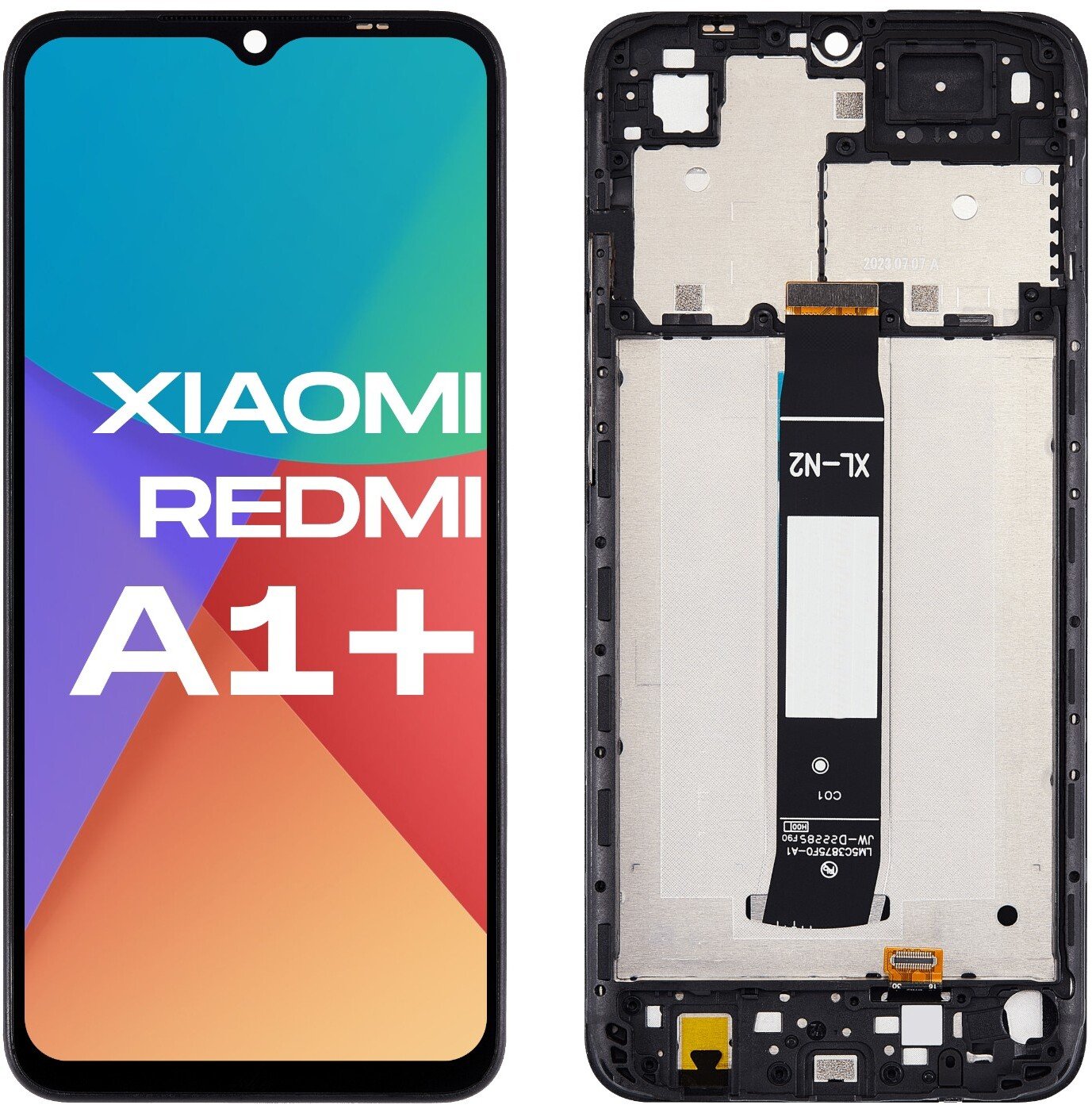 Wyświetlacz do Xiaomi Redmi A1+ Plus LCD 220733SFG Ekran Ramka